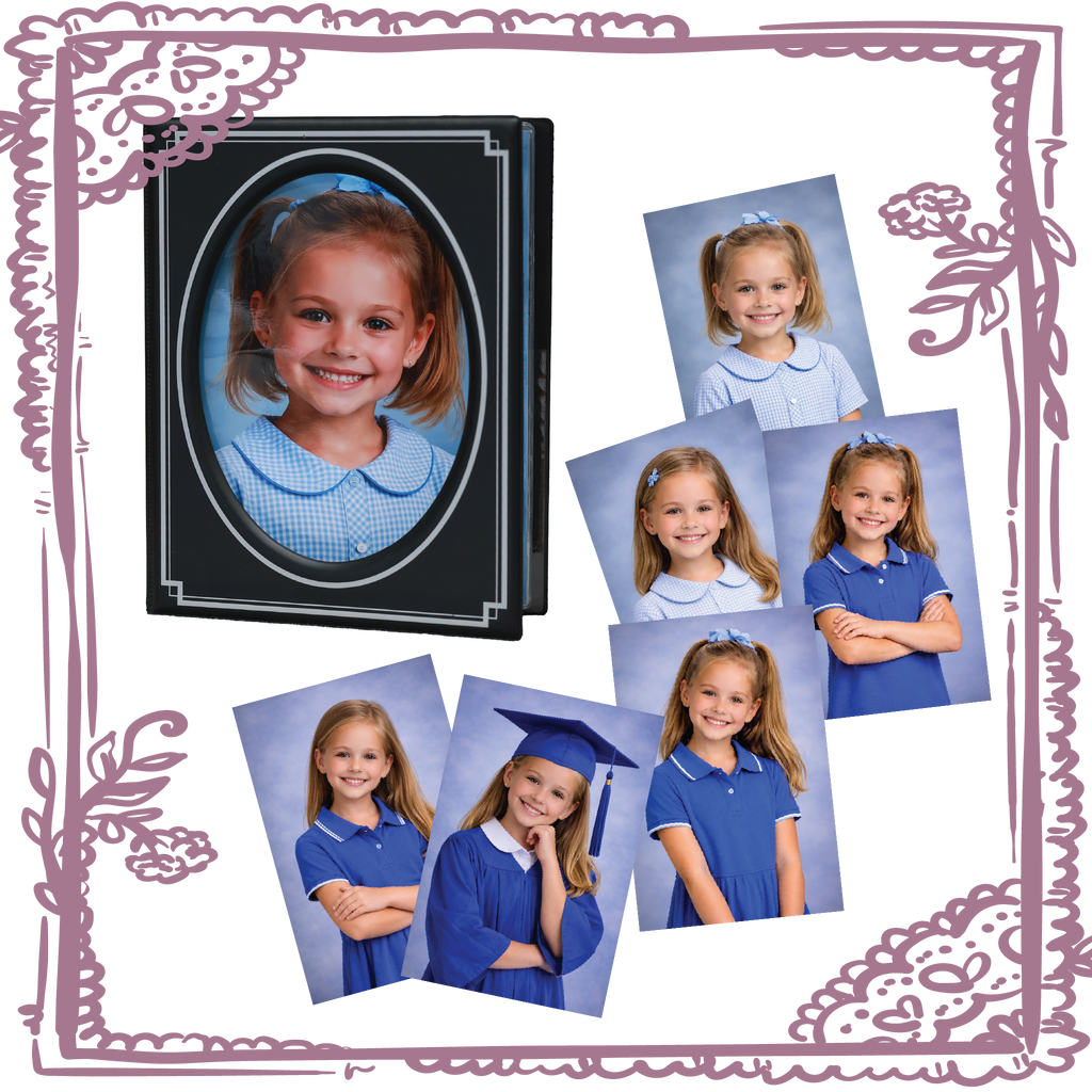 5x7” Photo Album + 9 Print Bundle