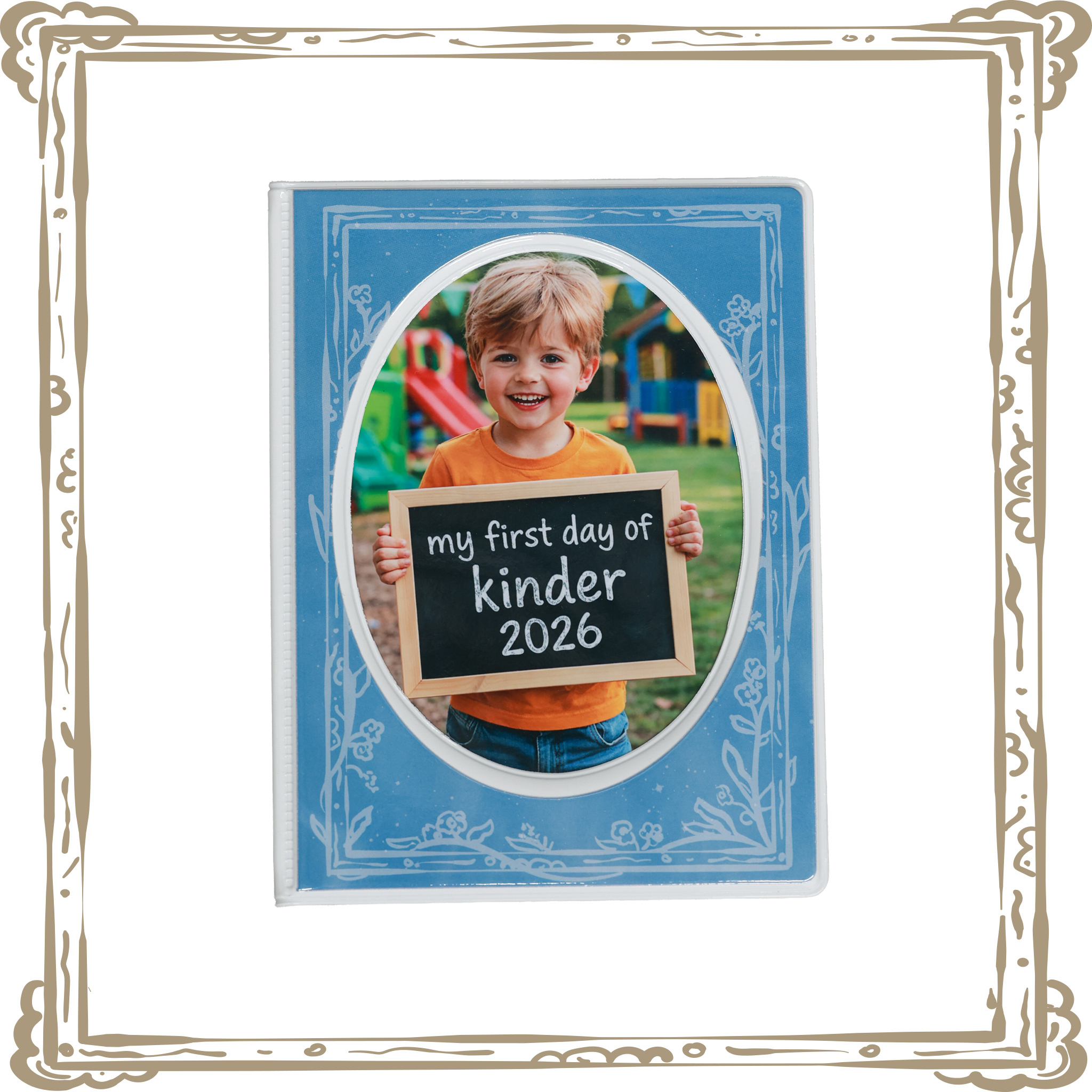 5x7" Photo Album - Blue, Green, Orange, Purple