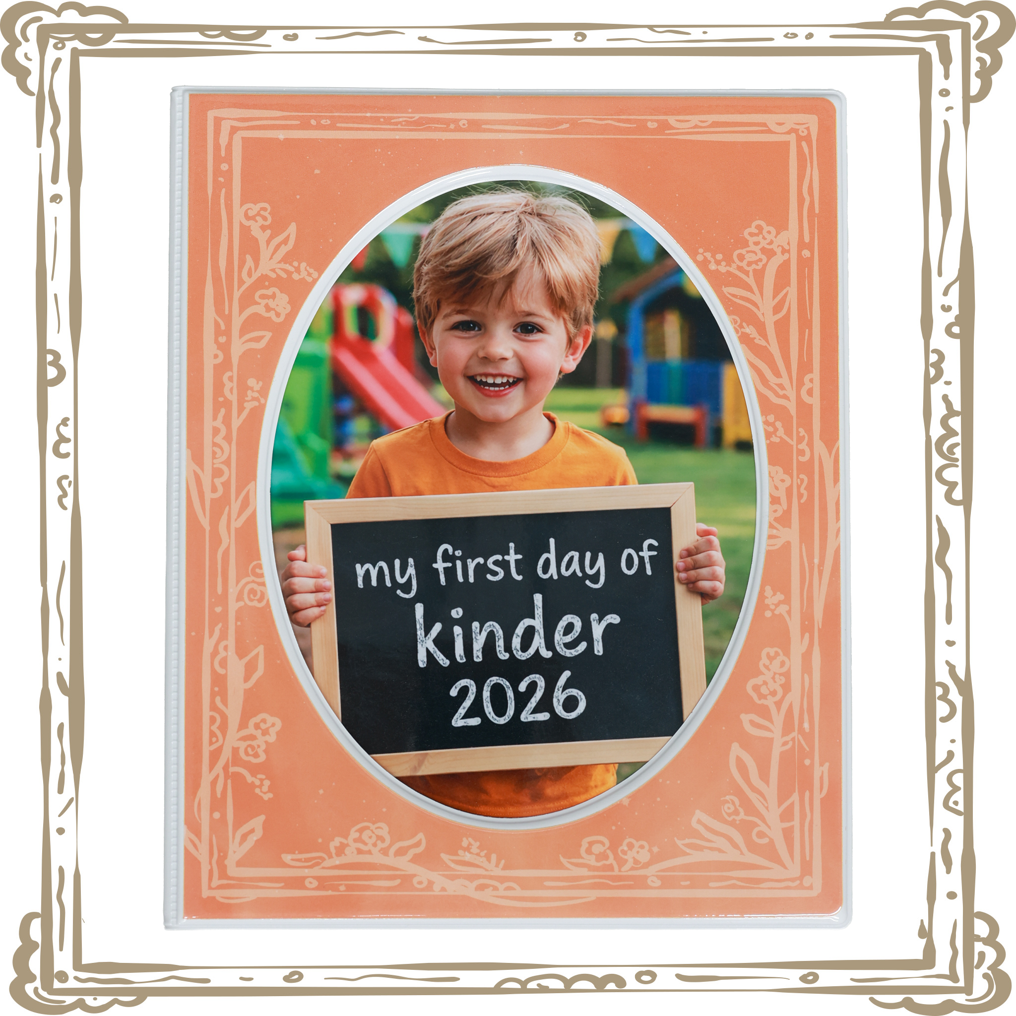 Large 8x10" Photo Album - Blue, Green, Orange, Purple