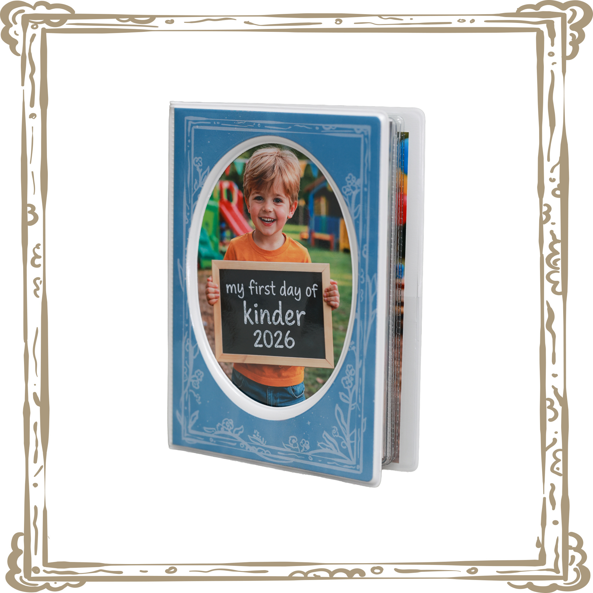 5x7" Photo Album - Blue, Green, Orange, Purple