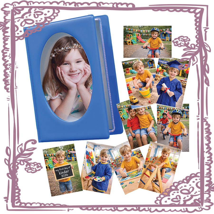 My Kindy Book 5x7" + 9 Print Package
