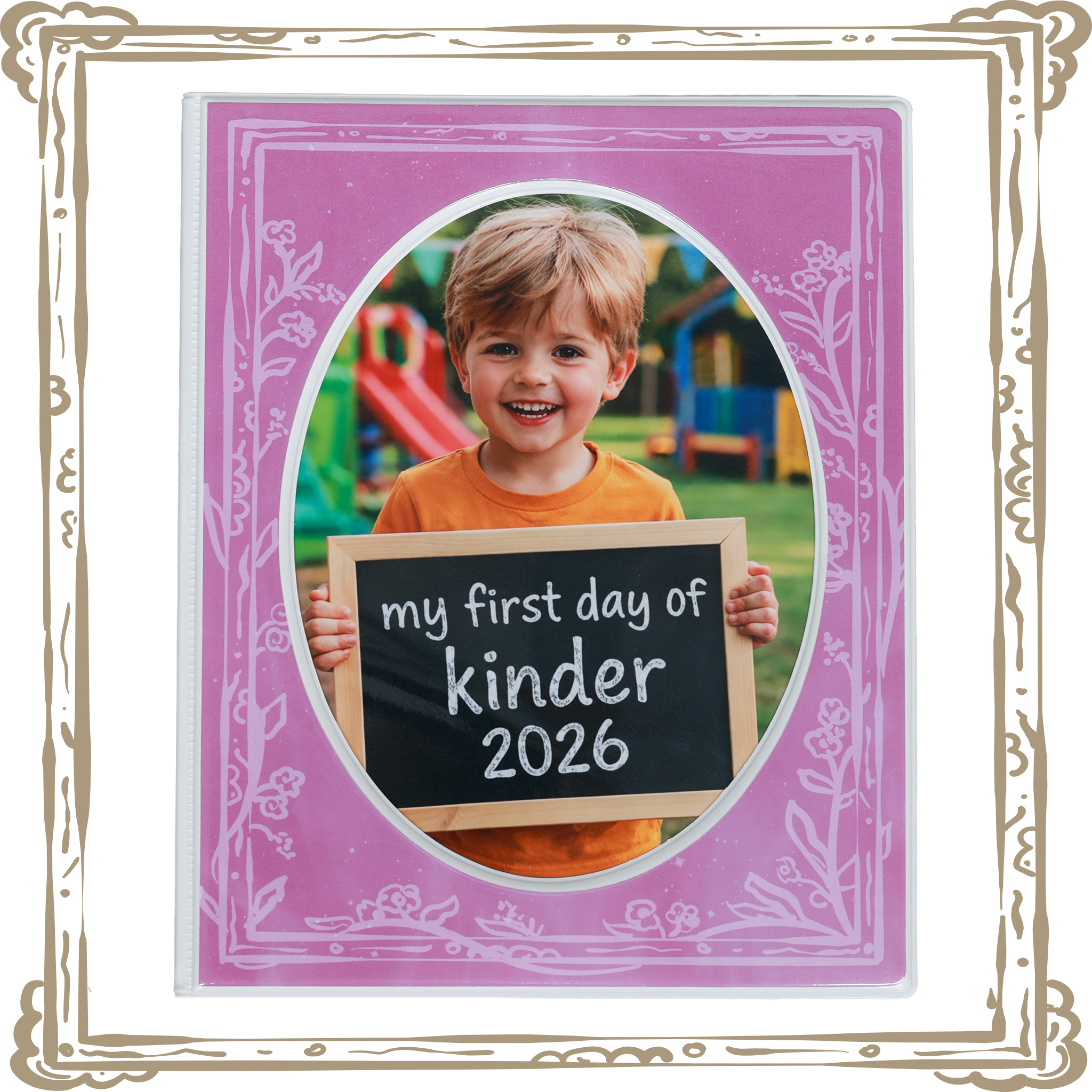 Large 8x10" Photo Album - Blue, Green, Orange, Purple